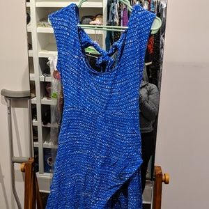 Plenty by Tracy Reese blue midi dress